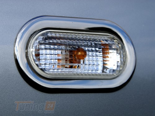 Omsa Хром окантовка поворотников для Seat MII 2011+ из нержавейки 2шт - Картинка 1