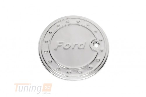 Omsa Хром накладка на лючок бензобака для Ford Fusion 2002-2009 из нержавейки - Картинка 1