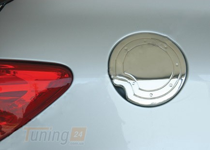 Omsa Хром накладка на лючок бензобака для Peugeot 307 HB 2001-2008 из нержавейки - Картинка 3
