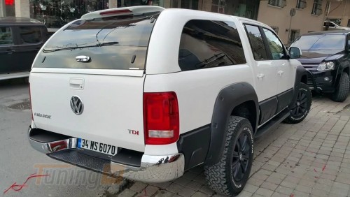 DD-T24 Кунг Canopy з вікнами на Volkswagen Amarok 2010-2016 (під фарбування) - Зображення 1