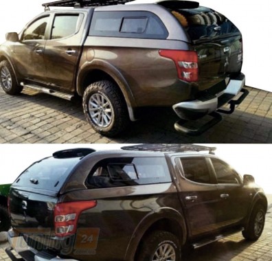 DD-T24 Кунг (сдвижные окна) на Mitsubishi L200 5 2015-2018 (в цвете) - Картинка 1