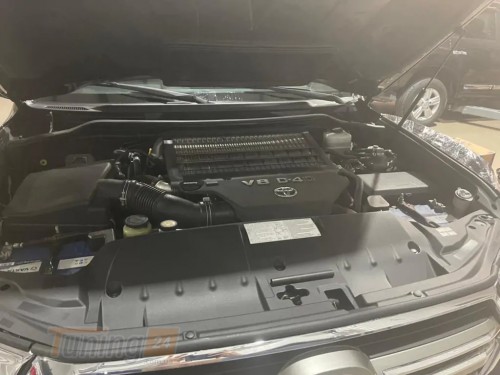 DD-T24 Пластик под интеркулер для 4.5 дизель на Toyota Land Cruiser 200 2012-2015 - Картинка 1
