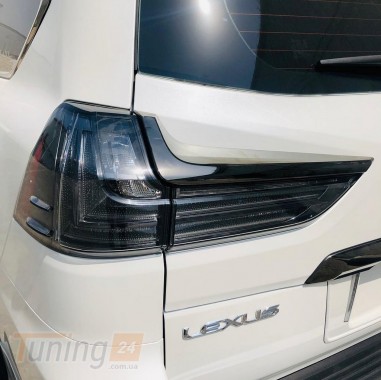 DD-T24 Задняя оптика (Superior Black, 2 шт) на Lexus LX 450d 2015+ - Картинка 1