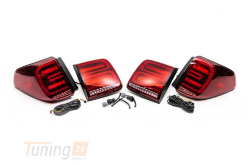DD-T24 Задние LED фонари (RED-Sequential) на Nissan Patrol Y62 2010+ - Картинка 3