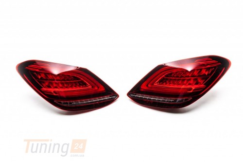 DD-T24 Задние фонари Рестайлинг (2 шт) на Mercedes-benz C-сlass W205 2014-2021 - Картинка 1