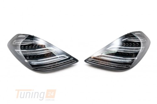 DD-T24 Задние фонари (Black edition, 2 шт) на Mercedes-benz S-сlass W222 2013+ - Картинка 2