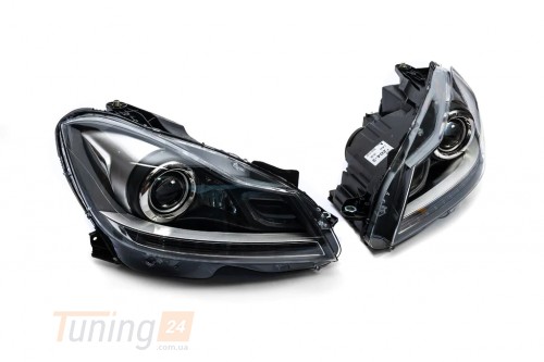 DD-T24 Передняя оптика LED (2 шт) на Mercedes-benz C-class W204 2011-2015 - Картинка 3