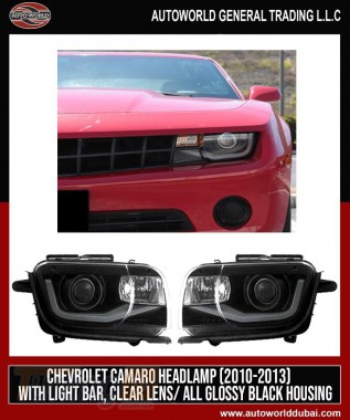 DD-T24 Передняя оптика (2 шт, LED) на Chevrolet Camaro 2009-2015 - Картинка 1