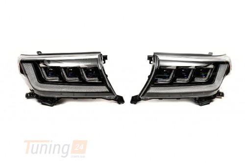 DD-T24 Передняя оптика (Bugatti) на Toyota Land Cruiser 200 2007-2012 - Картинка 3