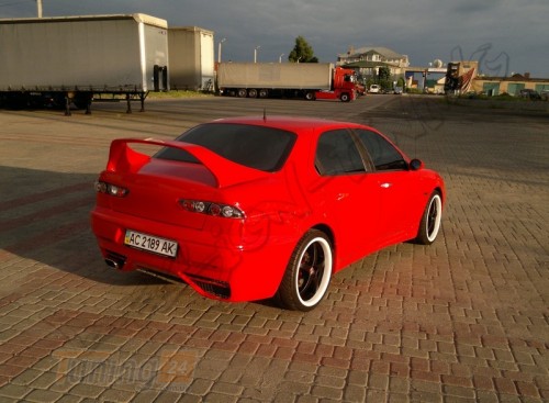 AOM Tuning Спойлер на багажник для Alfa Romeo 156 1997-2005 Високий - Зображення 2