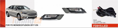 DD-T24 Противотуманки ( LED) на Ford Fusion 2017+ - Картинка 1