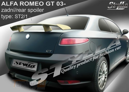 Stylla Спойлер задний на багажник для Alfa Romeo GT 2003-2010 на ножках - Картинка 1