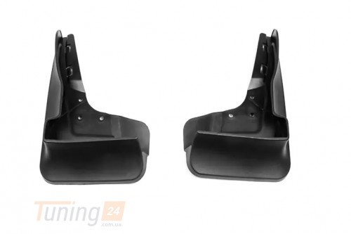 DD-T24 Передние брызговики Dongmart (з боковыми подножками) для Mercedes-benz ML W166 2011-2015 - Картинка 1