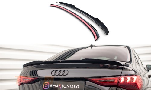 Maxton Design Спойлер задний на багажник для Audi A3 8Y 2020+ Сабля - Картинка 3
