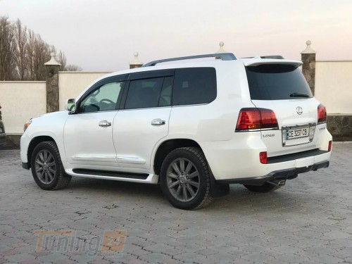 HIC Дефлекторы окон Ветровики HIC для Lexus LX450D 2007-2012 (11см, 4 шт) - Картинка 3