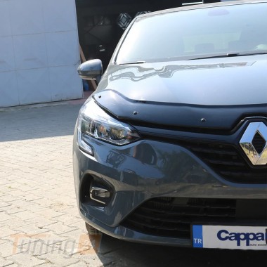 EuroCap Дефлектор капота Мухобойка EuroCap на Renault Clio 5 V 2019+ - Картинка 3