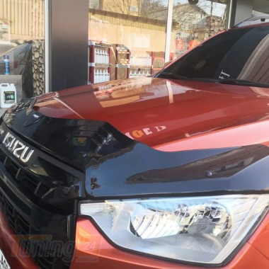 EuroCap Дефлектор капота Мухобойка EuroCap BAT на Isuzu D-Max 2019+ - Картинка 3