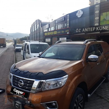 EuroCap Дефлектор капоту EuroCap BAT-Style на Nissan Navara D23 2015 р.в  - Зображення 1