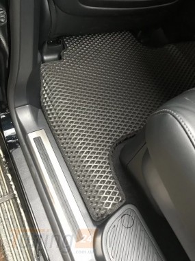 EVA Автомобильные коврики в салон EVA для Toyota Land Cruiser 200 2015-2019 чёрные - Картинка 3