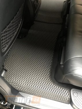 EVA Автомобильные коврики в салон EVA для Toyota Land Cruiser 200 2019+ чёрные - Картинка 4