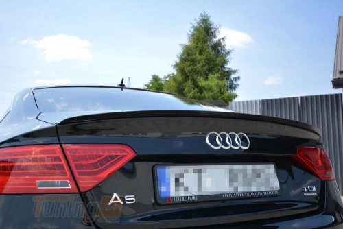 Maxton Design Спойлер кап задний на багажник для Audi A5 Sportback 2009-2016 Сабля - Картинка 1