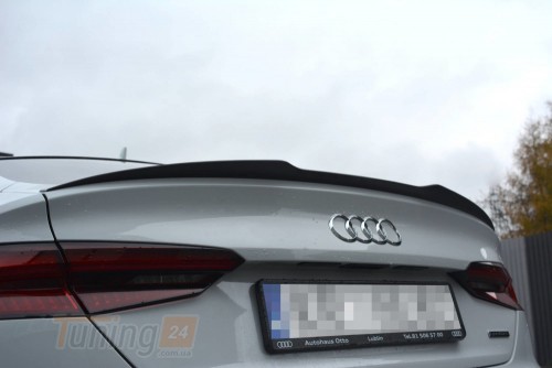 Maxton Design Спойлер кап на багажник для Audi A5 F5 MK2 Sportback 2016+ версия S-Line - Картинка 1