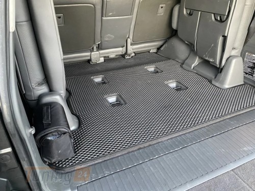 EVA Коврик в багажник EVA для Lexus LX 450D 2012-2015 (7 мест) черный - Картинка 5