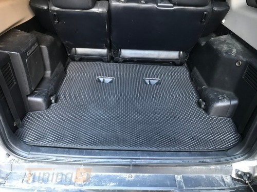 EVA Коврик в багажник EVA для Mitsubishi Pajero Wagon IV 4 2014+ черный - Картинка 1