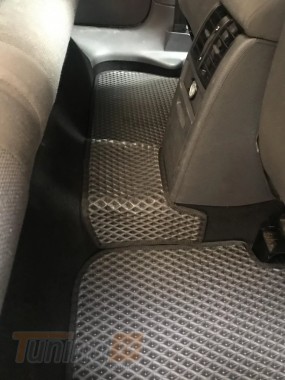 EVA Автомобильные коврики в салон EVA для Volkswagen Caddy 3 2010-2015 черные 5 шт, передние и задние (для MAXI, 1 сдвижная дверь) - Картинка 5