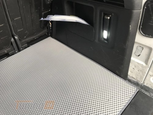EVA Коврик в багажник EVA для Citroen Berlingo 2008-2018 (короткая и длинная базы) серый - Картинка 3