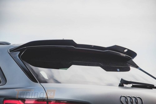 Maxton Design Спойлер кап задний на ляду для Audi RS6 C8 2019+ версия 2 - Картинка 1