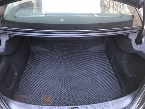 EVA Коврик в багажник EVA для Chevrolet Malibu 2015-2019 черный - Картинка 1