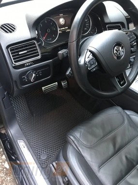 EVA Автомобильные коврики в салон EVA для Volkswagen Touareg 2010-2018 черные - Картинка 1