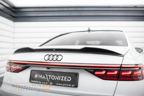 Maxton Design Спойлер 3D на багажник для Audi A8 D5 2017-2021 - Картинка 1