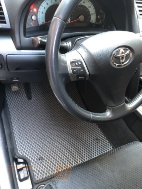 EVA Автомобільні килимки в салон EVA Toyota Camry XV40 2006-2011 чорні - Зображення 1