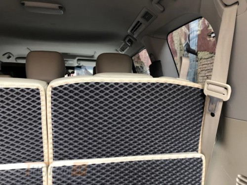 EVA Коврик в багажник EVA для Nissan Armada 2016-2020 5 частей черный - Картинка 5