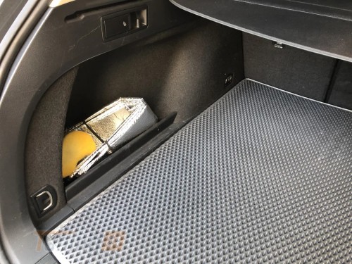 EVA Коврик в багажник EVA для Volkswagen Passat B8 2014-2021 SW черный - Картинка 2