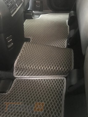 EVA Автомобильные коврики в салон EVA для Toyota Land Cruiser Prado 150 2018+ (5 мест) черные - Картинка 5