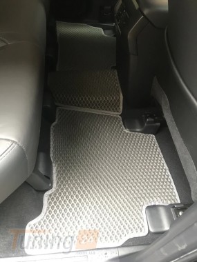 EVA Автомобильные коврики в салон EVA для Lexus GX 460 2019+ (5 мест) черные - Картинка 3