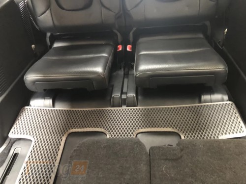 EVA Автомобильные коврики в салон EVA для Toyota Land Cruiser Prado 150 2018+ (7 мест) черные - Картинка 1