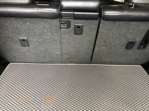 EVA Коврик в багажник EVA для Toyota Land Cruiser Prado 150 2018+ (7 местный) черный - Картинка 2