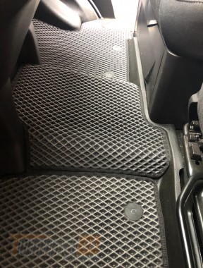 EVA Автомобильные коврики в салон EVA для Ford Custom 2012+ (Передние, черные) - Картинка 5