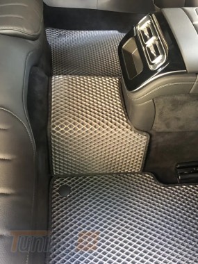 EVA Автомобильные коврики в салон EVA для Mercedes-benz S-сlass W223 2020+ чёрные - Картинка 5