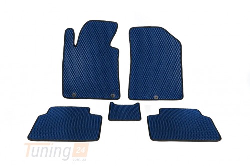 EVA Автомобильные коврики в салон EVA для Hyundai I30 2 Wagon 2012-2015 Синие - Картинка 1