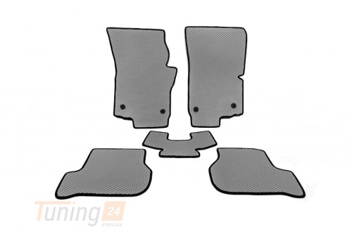 EVA Автомобільні килимки в салон EVA для Seat LEON 2005-2012 Сірі - Зображення 1