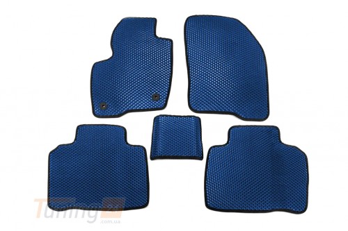 EVA Автомобильные коврики в салон EVA для Ford Edge 2023+ Синие - Картинка 1