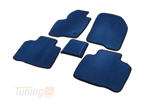 EVA Автомобильные коврики в салон EVA для Ford Edge 2023+ Синие - Картинка 2