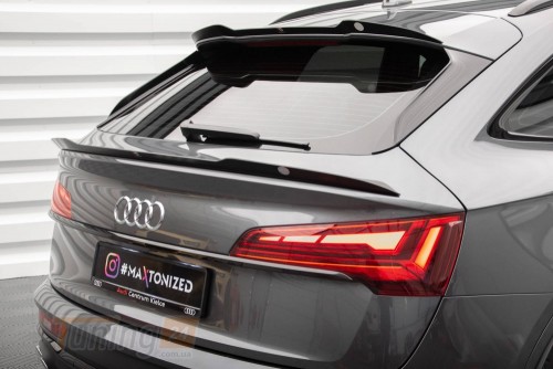 Maxton Design Спойлер кап задний на багажник для Audi SQ5 Sportback Mk2 2020+ - Картинка 2