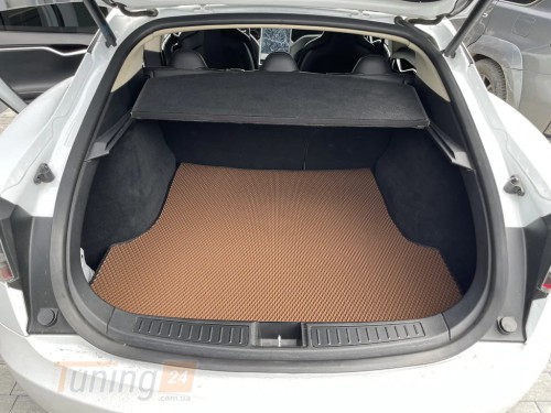 EVA Коврик в багажник задний EVA для Tesla Model S 2012+ кирпичный - Картинка 1