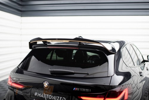 Maxton Design Накладка на спойлер для BMW 1 F40 M135i M-Performance 2019+ - Картинка 1